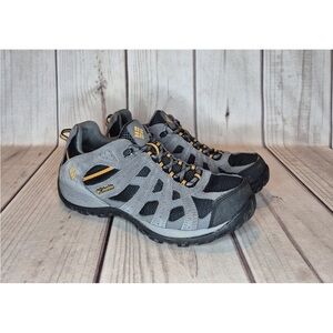 Columbia Men’s Size 11 Gray Suede Waterproof Redmond Hiking Shoes BM3938-010